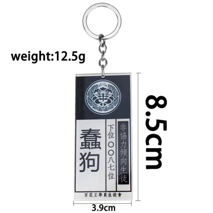 Kakegurui Acrylic Keychain Compulsive Gambler Yumeko Jabami Ryouta Suzui Mary Saotome Anime Cosplay Earrings Necklace Card SS69