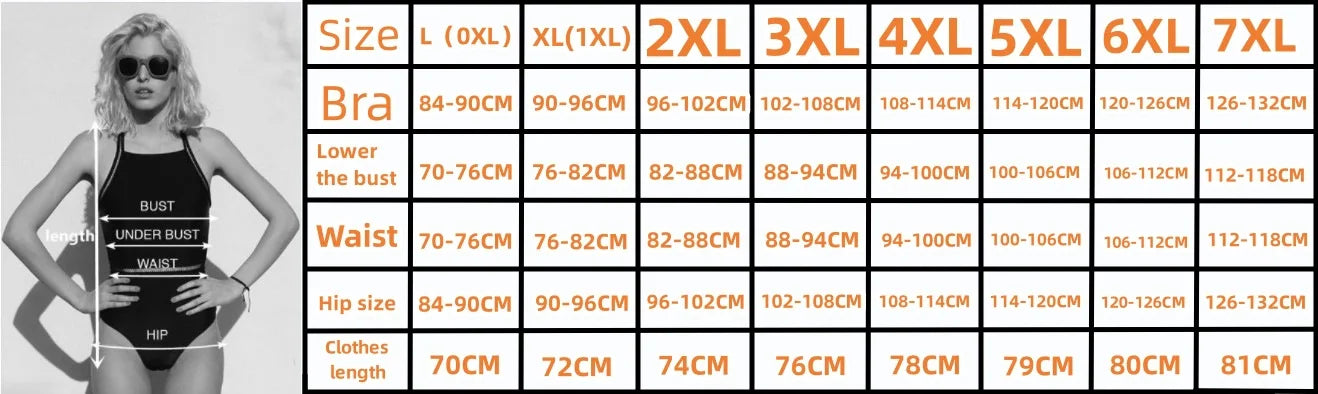 New Sexy Plus Size Swimwear Push Up Bikini High Waist Swimsuit Women Female Oversize Beach Wear Bathing Suit 2024  Mujer 5XL SS69