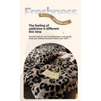 Leopard Print Plush Quilt Cover Set - Warm Coral Fleece