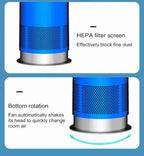 42 Inch 220V Bladeless Fan Dual-Purpose Cooling And Heating Home Silent Heater Quick Air Circulation And Purification Tower