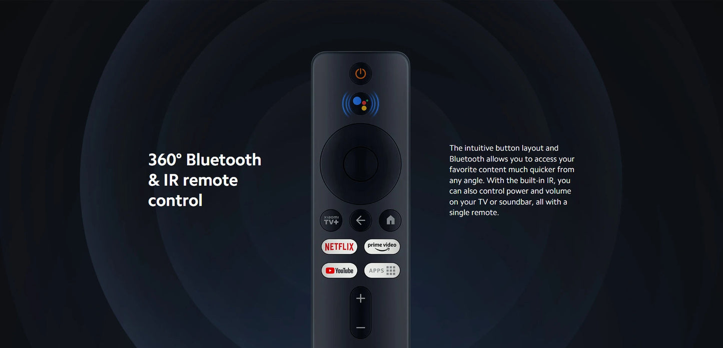 Xiaomi TV Box S 2nd Gen 4K Ultra HD Streaming Media Player Google TV Box WiFi Bluetooth 5.2 Dolby Vision HDR10+ TV Play Box SS69