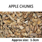 500g Apple Wood Pellets BBQ Flavoring Chips Kiln Dried Sawdus Specialty Wooden Chunks for Barbecue Smoker Grill Bacon Fish Meat