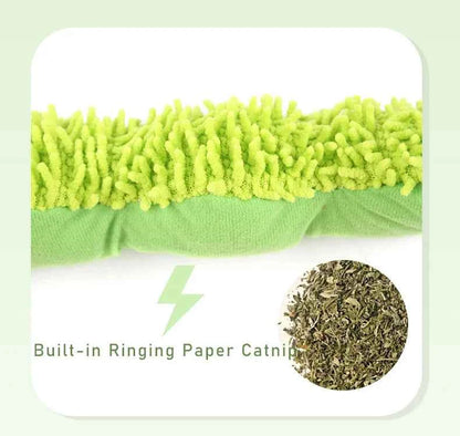 Cat Chew Toys Caterpillar Catnip Molar Toy Silvervine Cat Teaser Interaction Toy Clean Mouth Kitten Toy Pet Supplies Accessories