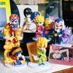POP MART GONG JOJO's Bizarre Adventure Golden Wind Series Blind Box Mystery Box Toys Ornaments Figurines Desktop Model Dolls