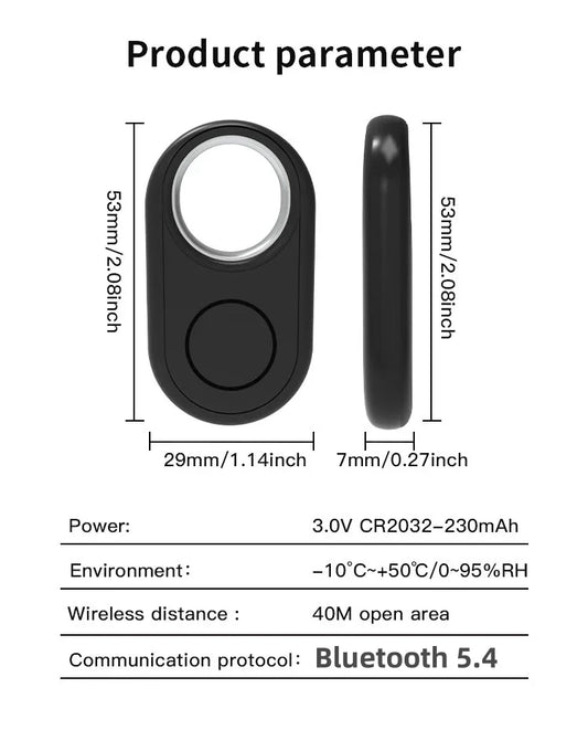 GPS Tracker for Samsung Android Tracker Work with Google Find Hub Bluetooth Locator Finder Bag Key Global Anti-lost Smart Tag