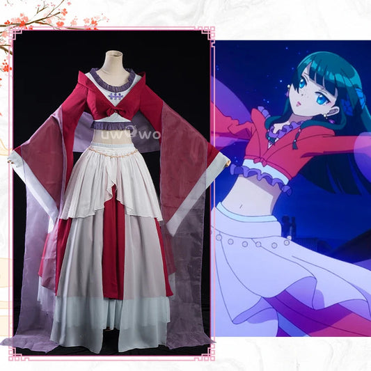 UWOWO Thee Apothecaryy Diariess Maomao Dance Dress Cosplay Costume Dress Halloween Costume SS69