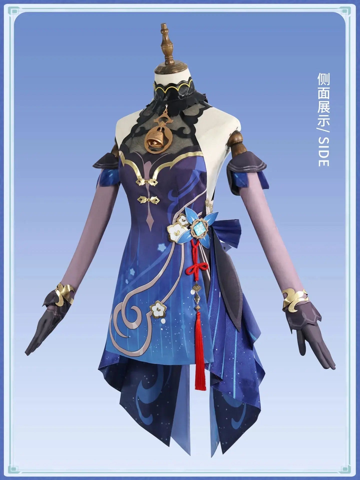 Shen He Cosplay Costume Frostflower Dew Dress Genshin Impact Lantern Rite Shenhe New Cosplay Outfits Ganyu Included New Arrival - SS69
