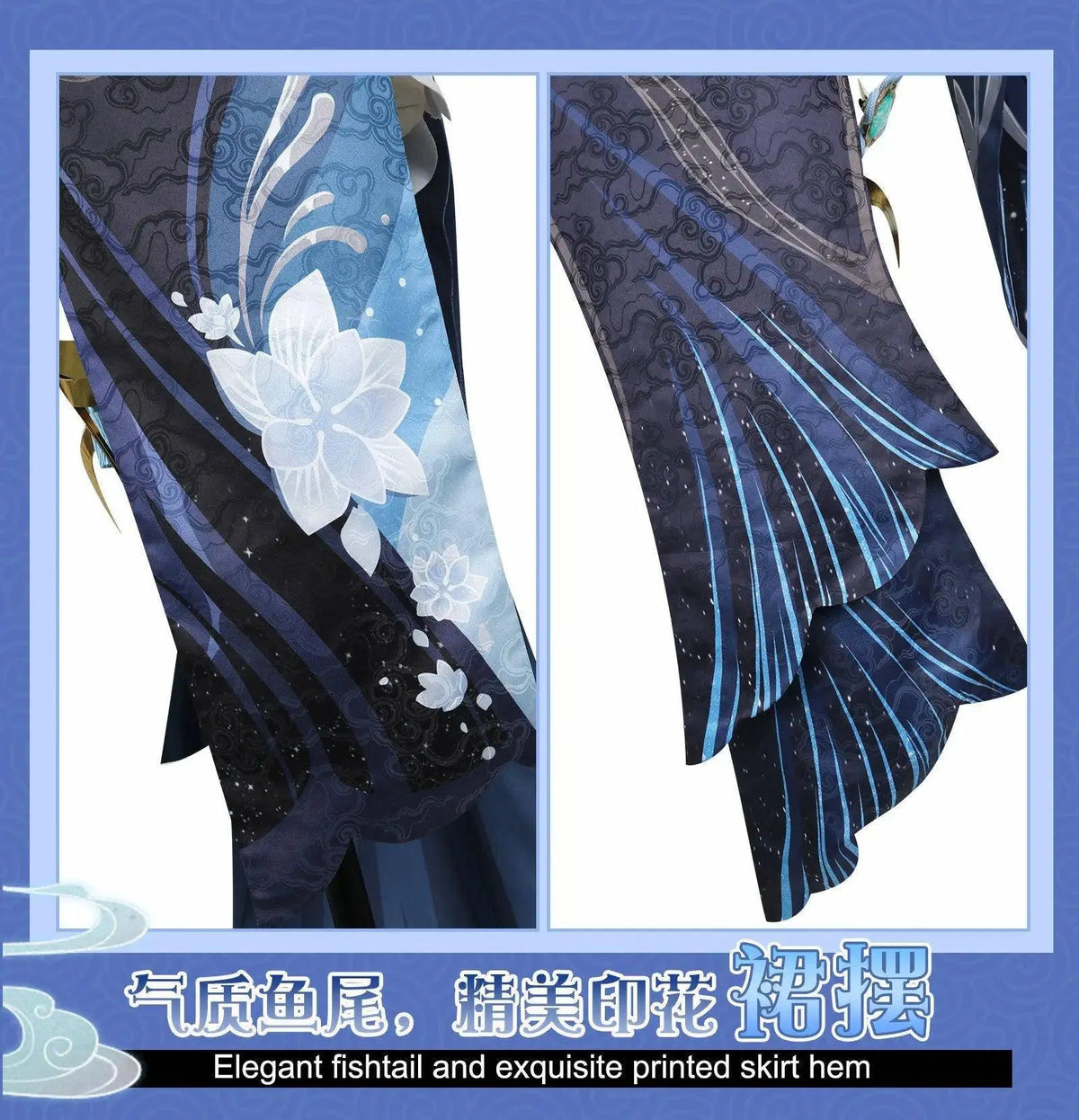 Shen He Cosplay Costume Frostflower Dew Dress Genshin Impact Lantern Rite Shenhe New Cosplay Outfits Ganyu Included New Arrival - SS69