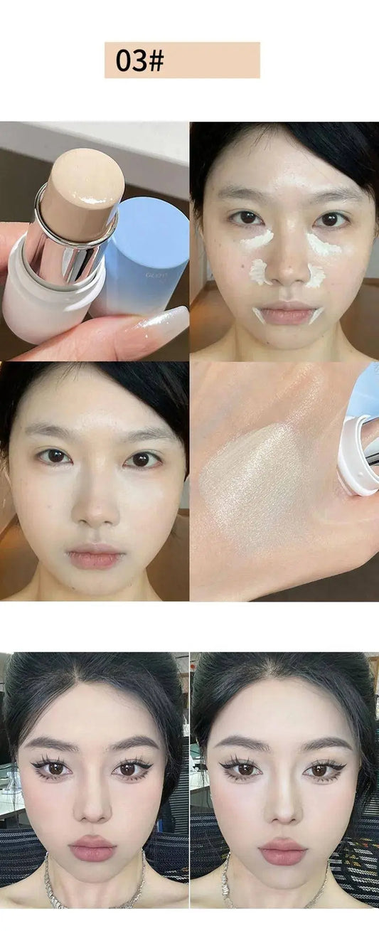 Shimmer Highlighter Stick Natural Water Light Clear Fine Shining Pearl Contour Shading Brightening Face Illuminator Dupes Makeup SS69