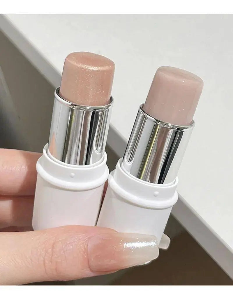 Shimmer Highlighter Stick Natural Water Light Clear Fine Shining Pearl Contour Shading Brightening Face Illuminator Dupes Makeup SS69