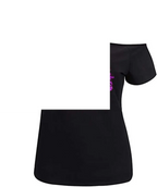Short Lips Print Causal off the Shoulder plus Size - SS69