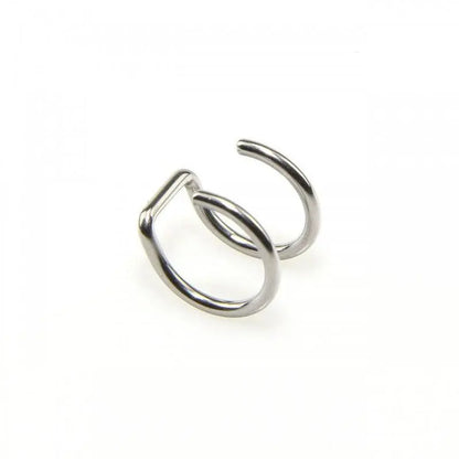 Simple U-shaped Lip Ring Ear Clip Multipurpose Jewelry For Women 1 Pc Y2K - SS69