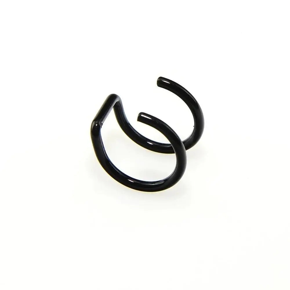 Simple U-shaped Lip Ring Ear Clip Multipurpose Jewelry For Women 1 Pc Y2K - SS69