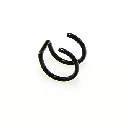Simple U-shaped Lip Ring Ear Clip Multipurpose Jewelry For Women 1 Pc Y2K - SS69