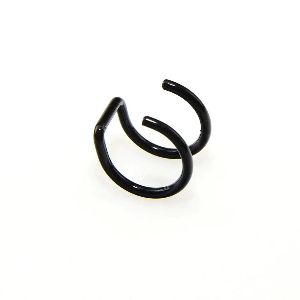 Simple U-shaped Lip Ring Ear Clip Multipurpose Jewelry For Women 1 Pc Y2K - SS69