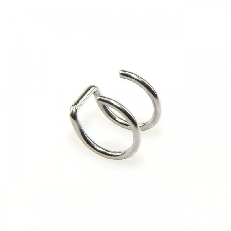 Simple U-shaped Lip Ring Ear Clip Multipurpose Jewelry For Women 1 Pc Y2K - SS69