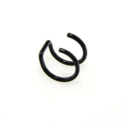 Simple U-shaped Lip Ring Ear Clip Multipurpose Jewelry For Women 1 Pc Y2K - SS69