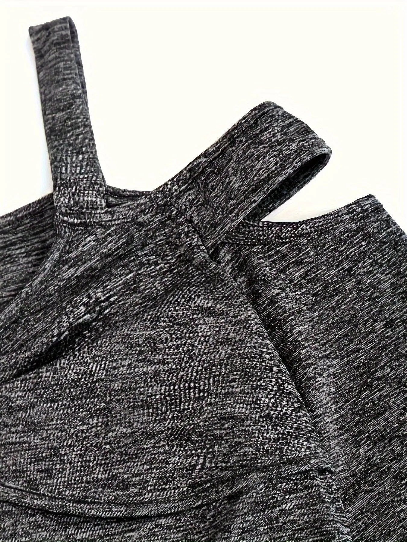 Solid Cut Out Metal Button T-Shirt, Y2K Long Sleeve T-Shirt For Spring & Fall, Women's Clothing SS69