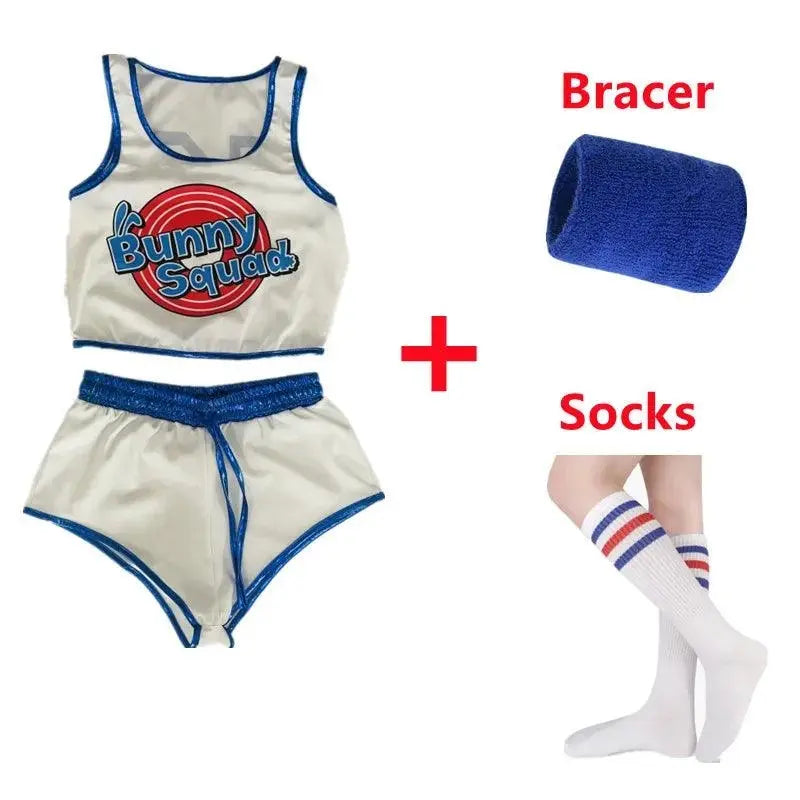 Space Lola Bunny Rabbit Cosplay Costume Rabbit Bunny Jam Costumes Women Girls Halloween Party Clothes Carnival suit - SS69