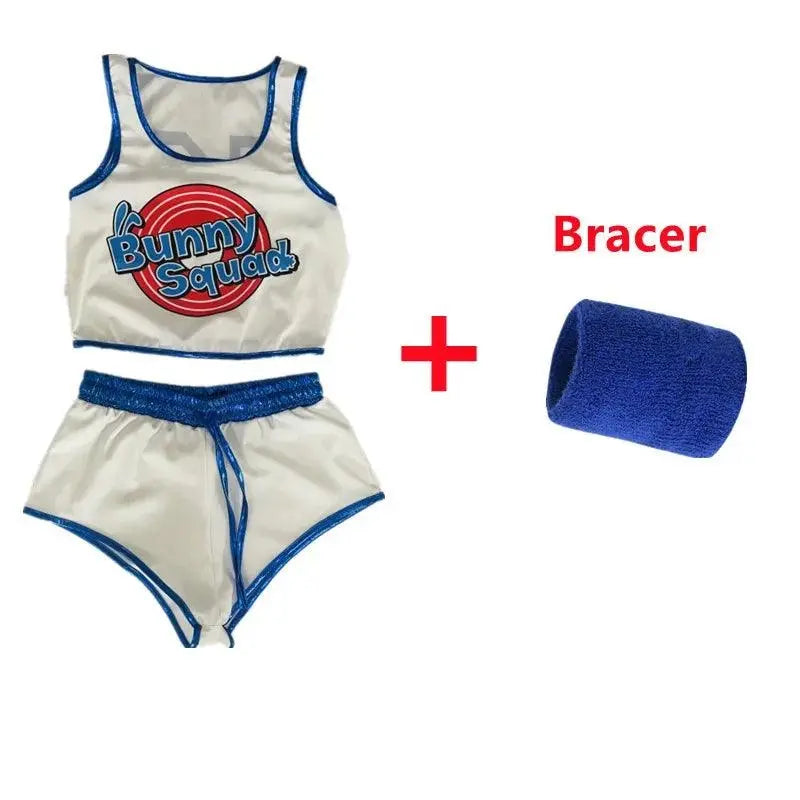 Space Lola Bunny Rabbit Cosplay Costume Rabbit Bunny Jam Costumes Women Girls Halloween Party Clothes Carnival suit - SS69