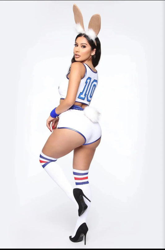Space Lola Bunny Rabbit Cosplay Costume Rabbit Bunny Jam Costumes Women Girls Halloween Party Clothes Carnival suit - SS69