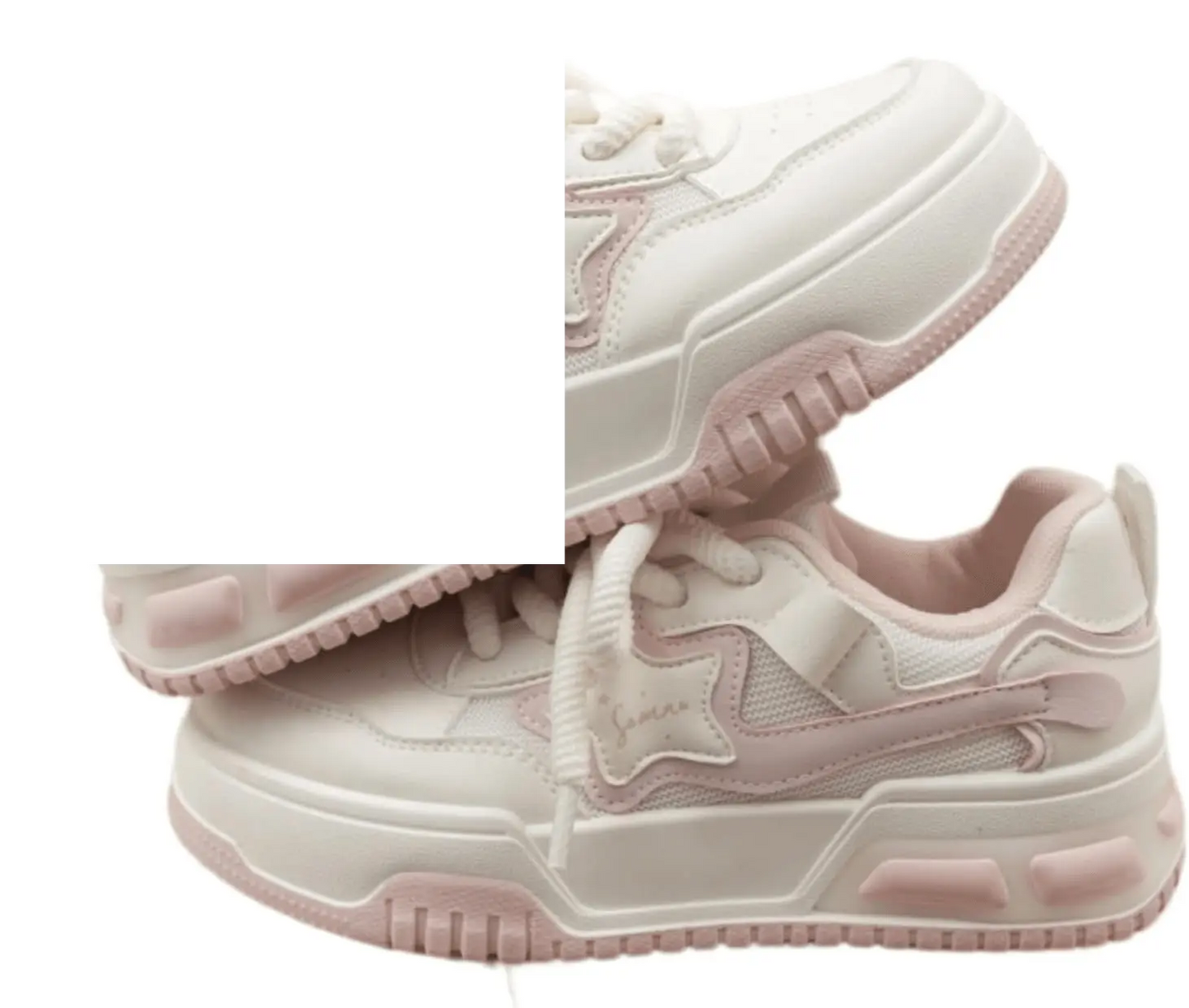 Star Shoes Walking Sneakers Y2K Platform Chunky Aesthetic - SS69