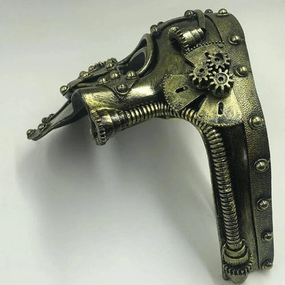 Steampunk  Phantom Masquerade Cosplay Medieval Retro Mask Ball Half Face Men Punk Costume Halloween Party Costume Props SS69