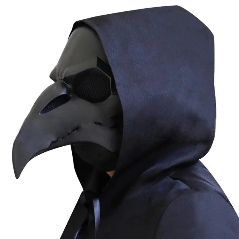Steampunk Plague Doctor Mask Long Nose Bird Beak Leather Masks Cosplay Party Masquerade Halloween Carnival Costume Props SS69