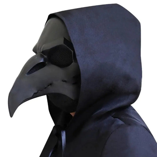 Steampunk Plague Doctor Mask Long Nose Bird Beak Leather Masks Cosplay Party Masquerade Halloween Carnival Costume Props SS69