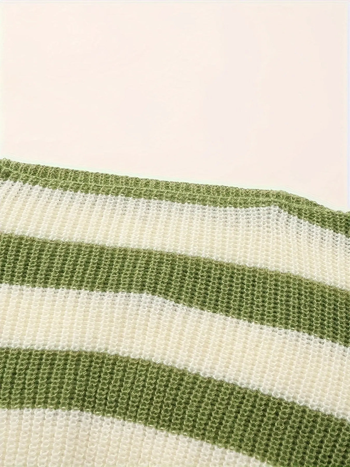 Stripe Print Boat Neck Sweater, Y2K Long Sleeve Crop Sweater For Spring & Fall, Women's Clothing - SS69