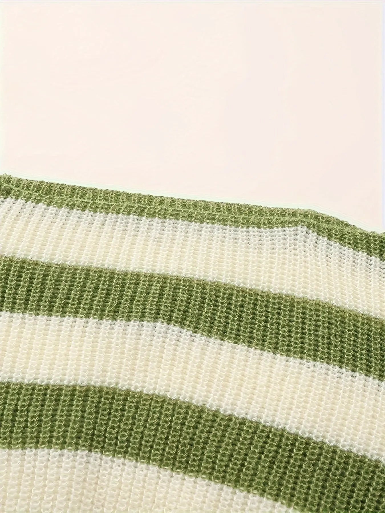 Stripe Print Boat Neck Sweater, Y2K Long Sleeve Crop Sweater For Spring & Fall, Women's Clothing - SS69