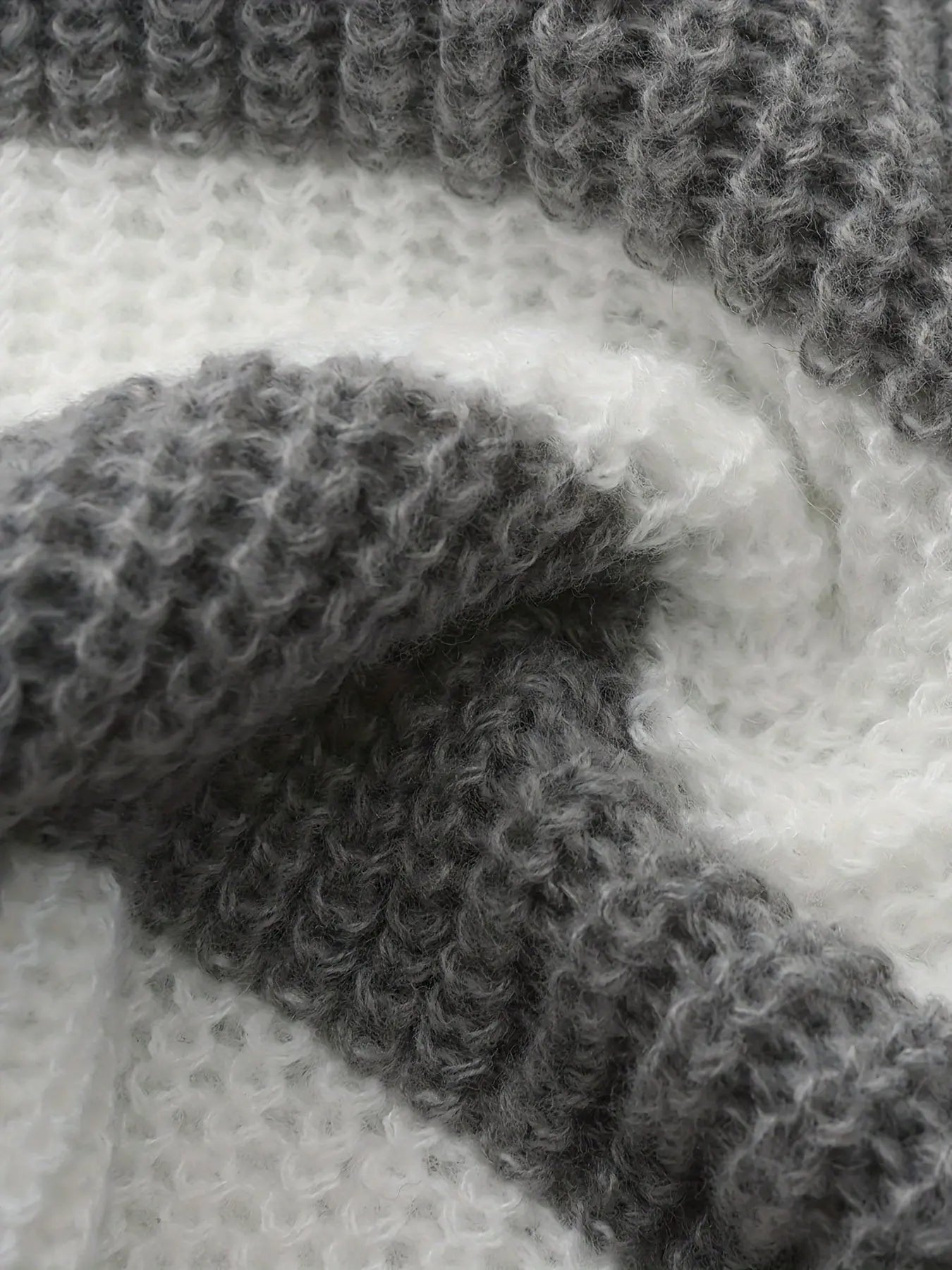 Stripe Print Boat Neck Sweater, Y2K Long Sleeve Crop Sweater For Spring & Fall, Women's Clothing - SS69