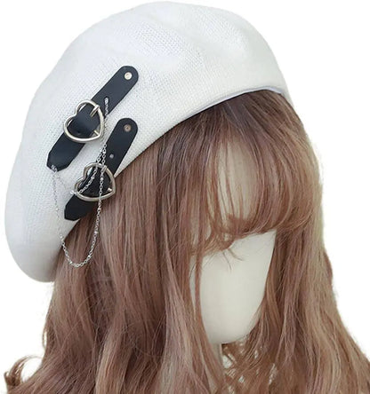 Sweet Fresh Punk Beret Lolita Hat - SS69