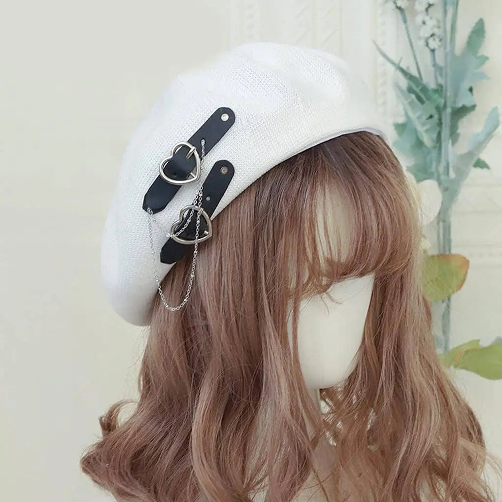 Sweet Fresh Punk Beret Lolita Hat - SS69