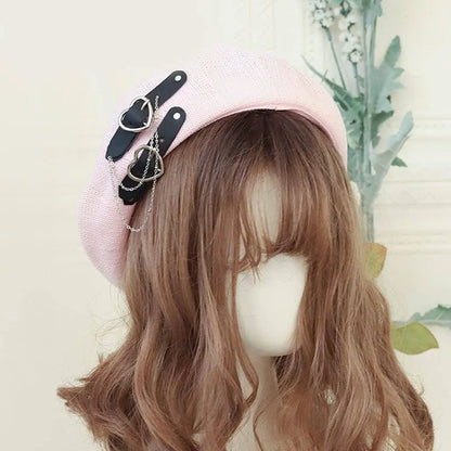 Sweet Fresh Punk Beret Lolita Hat - SS69