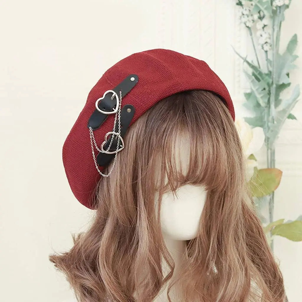 Sweet Fresh Punk Beret Lolita Hat - SS69