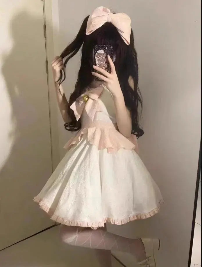 Sweet Kawaii Japanese Pink Maid Dress - SS69