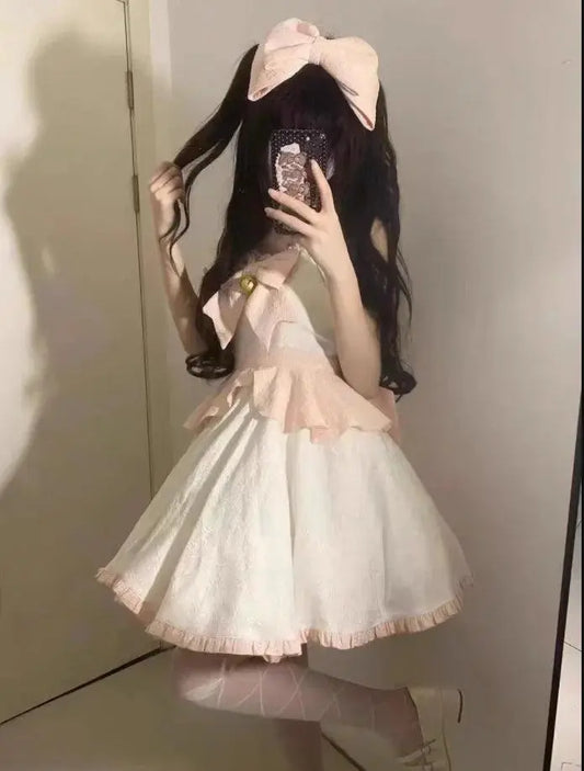 Sweet Kawaii Japanese Pink Maid Dress - SS69