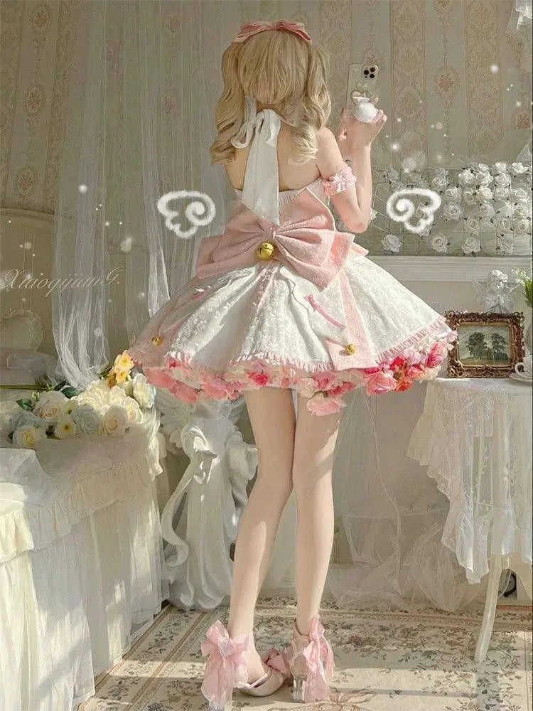 Sweet Kawaii Japanese Pink Maid Dress SS69