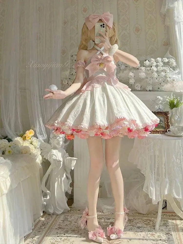 Sweet Kawaii Japanese Pink Maid Dress SS69