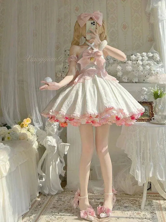 Sweet Kawaii Japanese Pink Maid Dress SS69