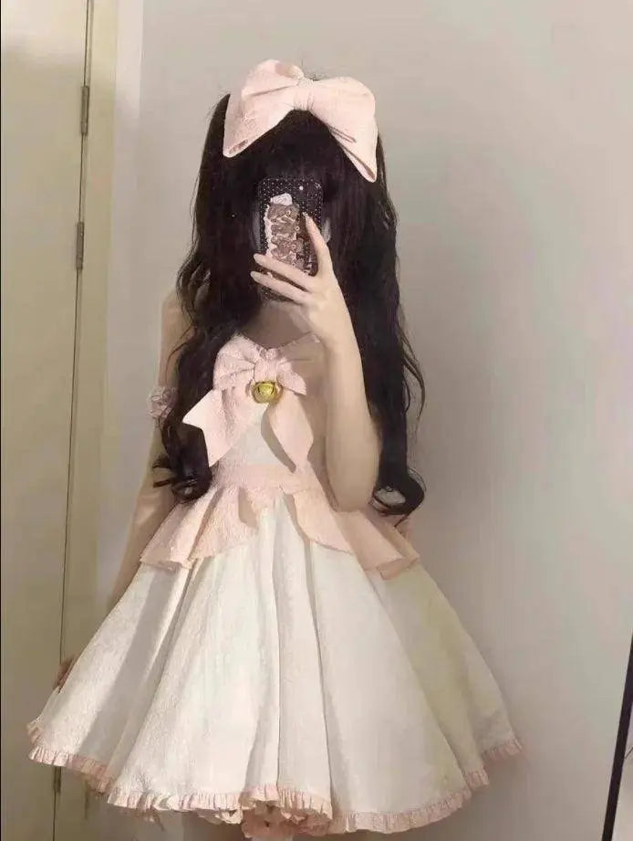 Sweet Kawaii Japanese Pink Maid Dress SS69