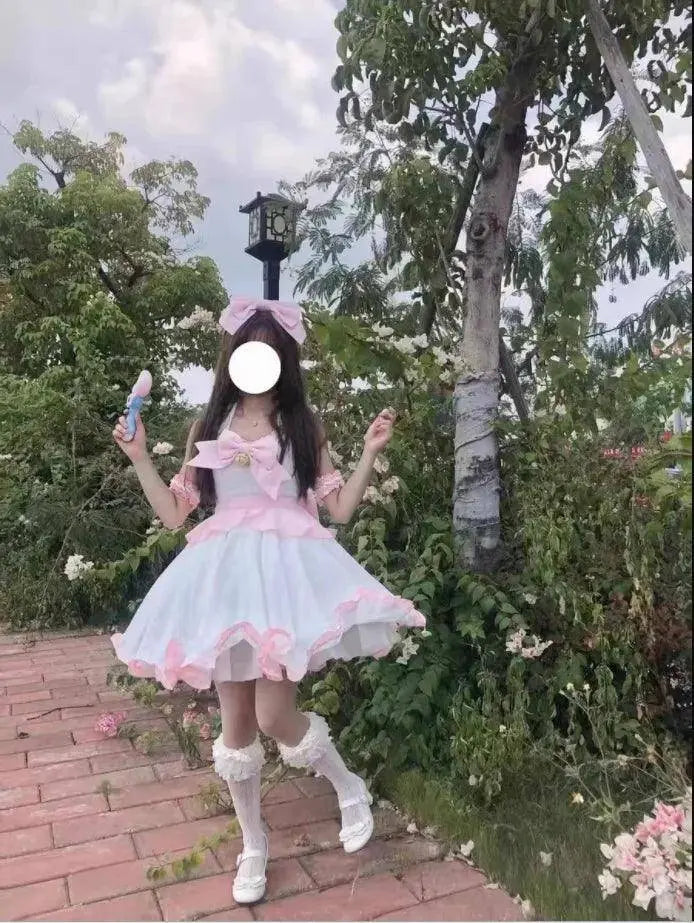 Sweet Kawaii Japanese Pink Maid Dress SS69