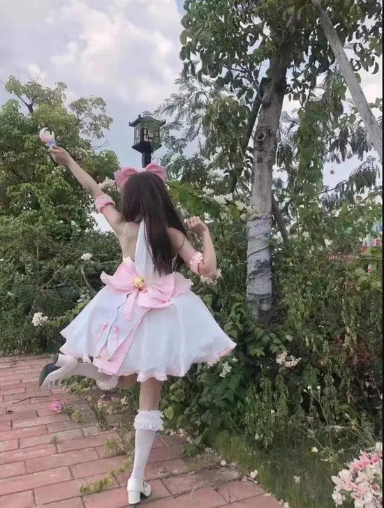 Sweet Kawaii Japanese Pink Maid Dress SS69