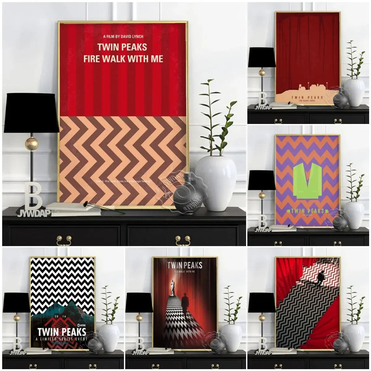 TV Play Series Twin Peaks Poster, Fire Walk With Me Wall Art, The Return Art Prints, David Lynch Artwork Twin Peaks Poster SS69