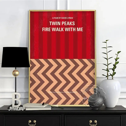 TV Play Series Twin Peaks Poster, Fire Walk With Me Wall Art, The Return Art Prints, David Lynch Artwork Twin Peaks Poster SS69