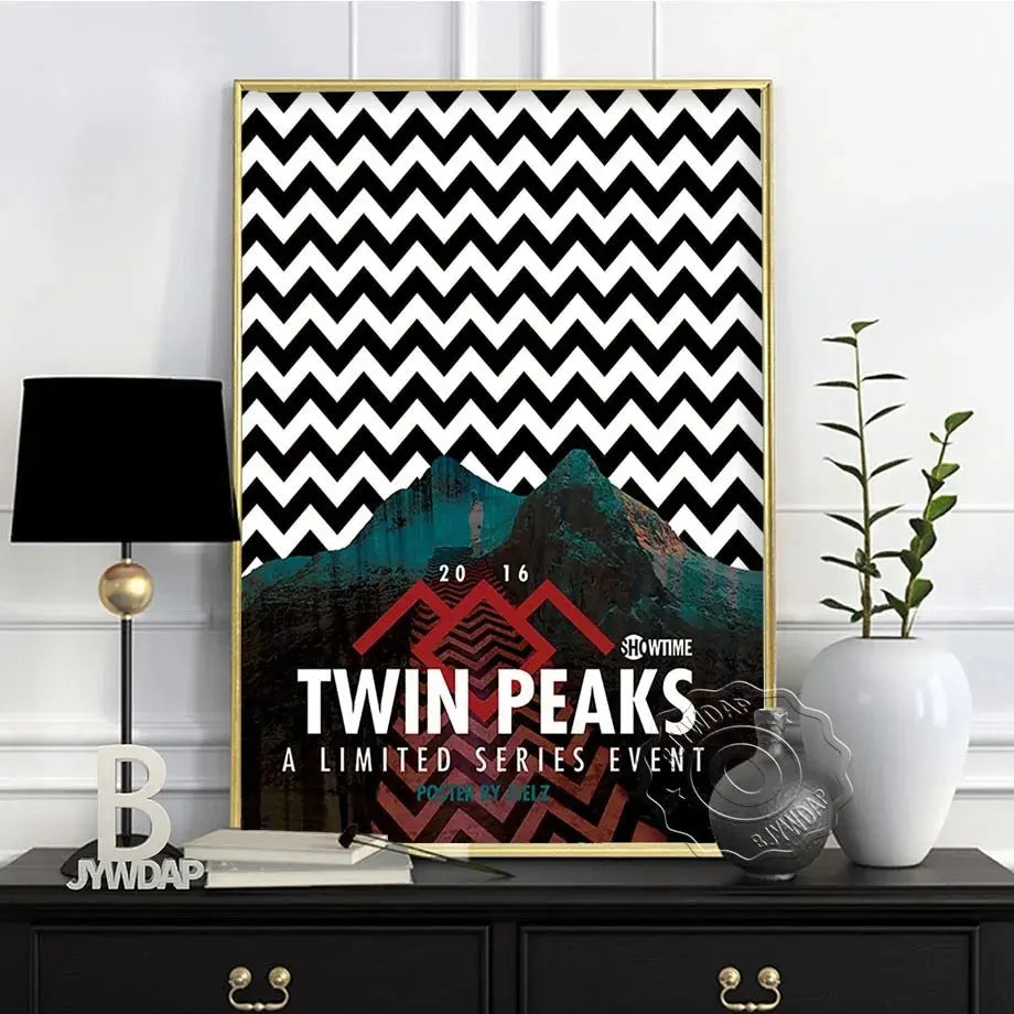 TV Play Series Twin Peaks Poster, Fire Walk With Me Wall Art, The Return Art Prints, David Lynch Artwork Twin Peaks Poster SS69