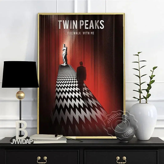 TV Play Series Twin Peaks Poster, Fire Walk With Me Wall Art, The Return Art Prints, David Lynch Artwork Twin Peaks Poster SS69