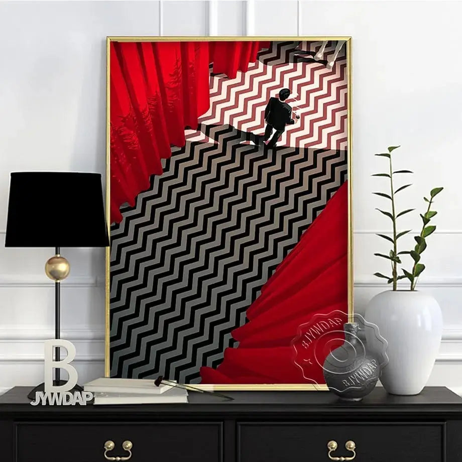 TV Play Series Twin Peaks Poster, Fire Walk With Me Wall Art, The Return Art Prints, David Lynch Artwork Twin Peaks Poster SS69