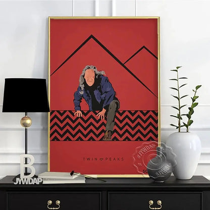 TV Play Series Twin Peaks Poster, Fire Walk With Me Wall Art, The Return Art Prints, David Lynch Artwork Twin Peaks Poster SS69